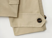 Ada | Short Double-Breasted Trench Jacket