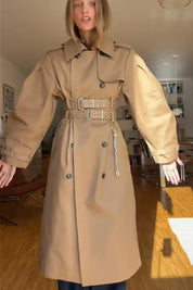 Victoria | Trench-coat long ceinturé
