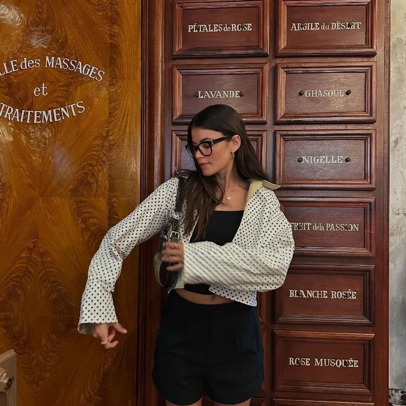 Dorothy | Double-Breasted Cropped Jacket