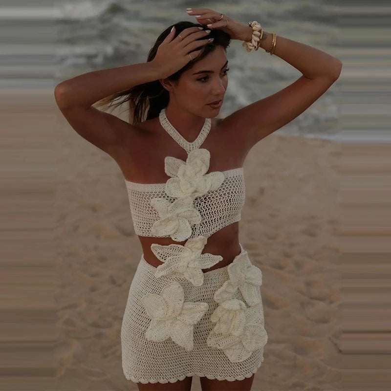 Fioret | Crochet Mini Dress