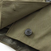 Prairie | Veste courte verte boutonnée