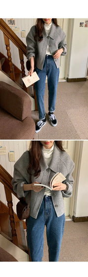 Alexia | Minimal Collar Jacket