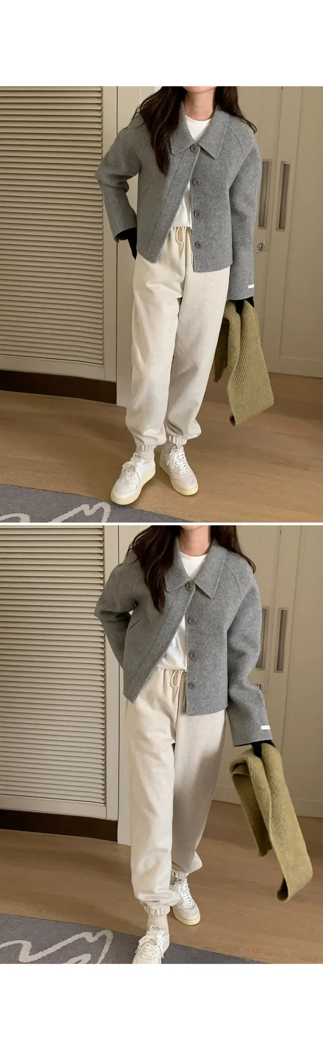 Alexia | Minimal Collar Jacket