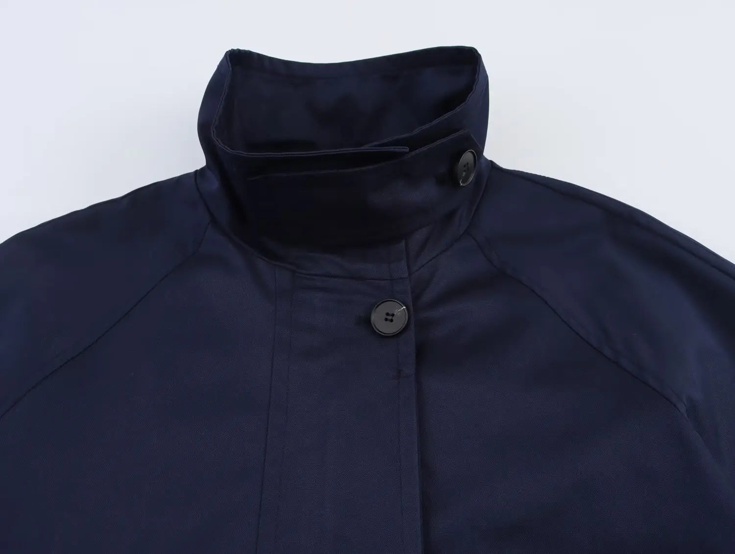 Charlotte | High-Neck Flared Cape Coat