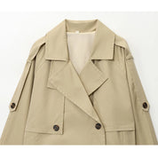 Ada | Short Double-Breasted Trench Jacket