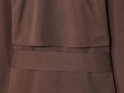 Alicent | Manteau court croisé ceinturé