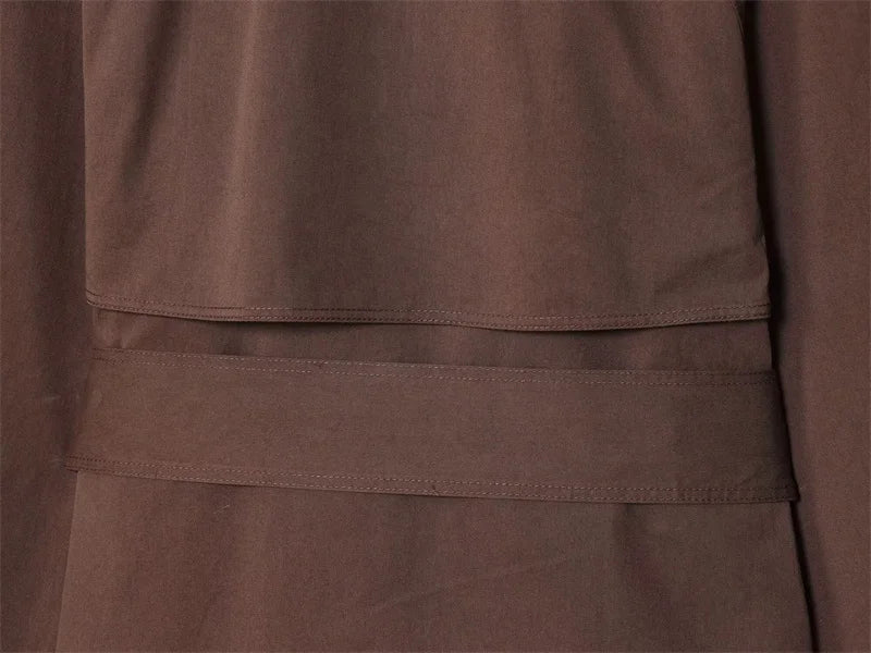 Alicent | Manteau court croisé ceinturé