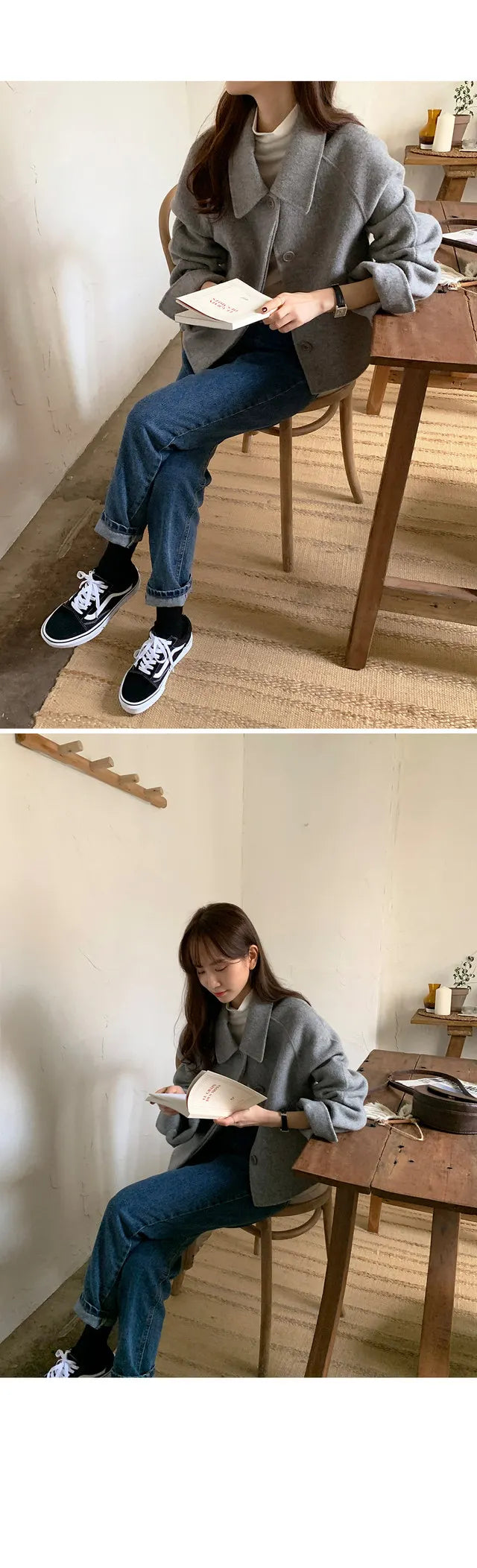 Alexia | Minimal Collar Jacket