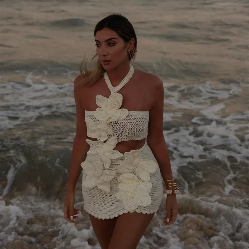 Fioret | Crochet Mini Dress