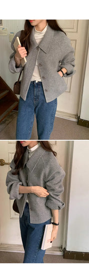 Alexia | Minimal Collar Jacket