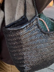 Avril | Sac fourre-tout tissé surdimensionné