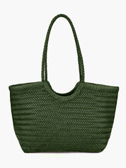 Avril | Sac fourre-tout tissé surdimensionné