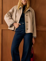 Robyn | Classic Short Trench Jacket