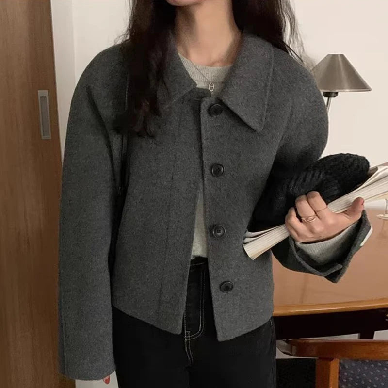 Alexia | Minimal Collar Jacket