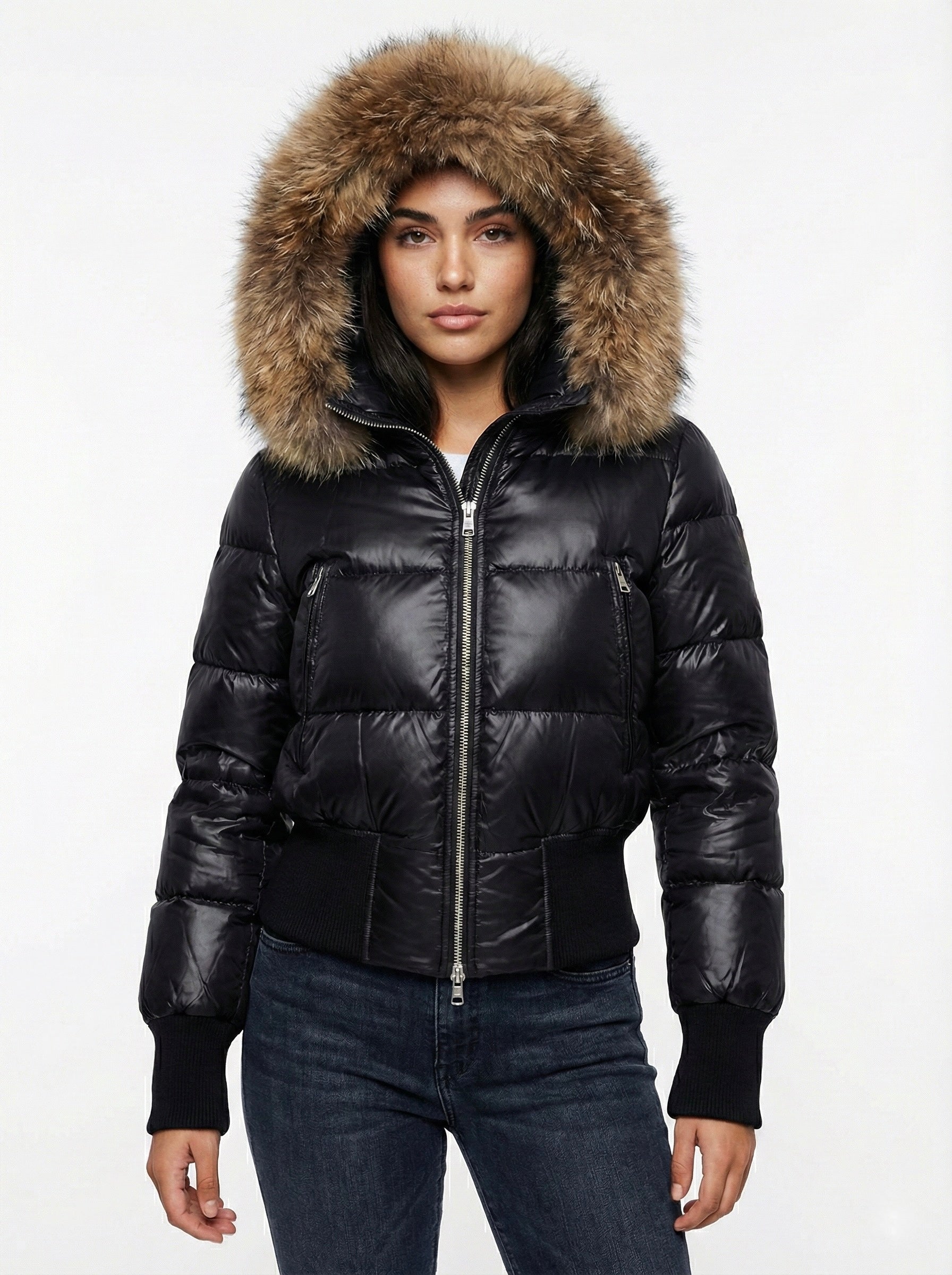 Savoy | Faux Fur Hooded Puffer Jacket – HORUS