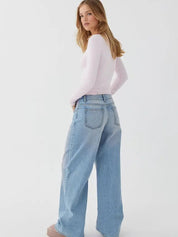 Lucy | Wide-Leg Baggy Jeans