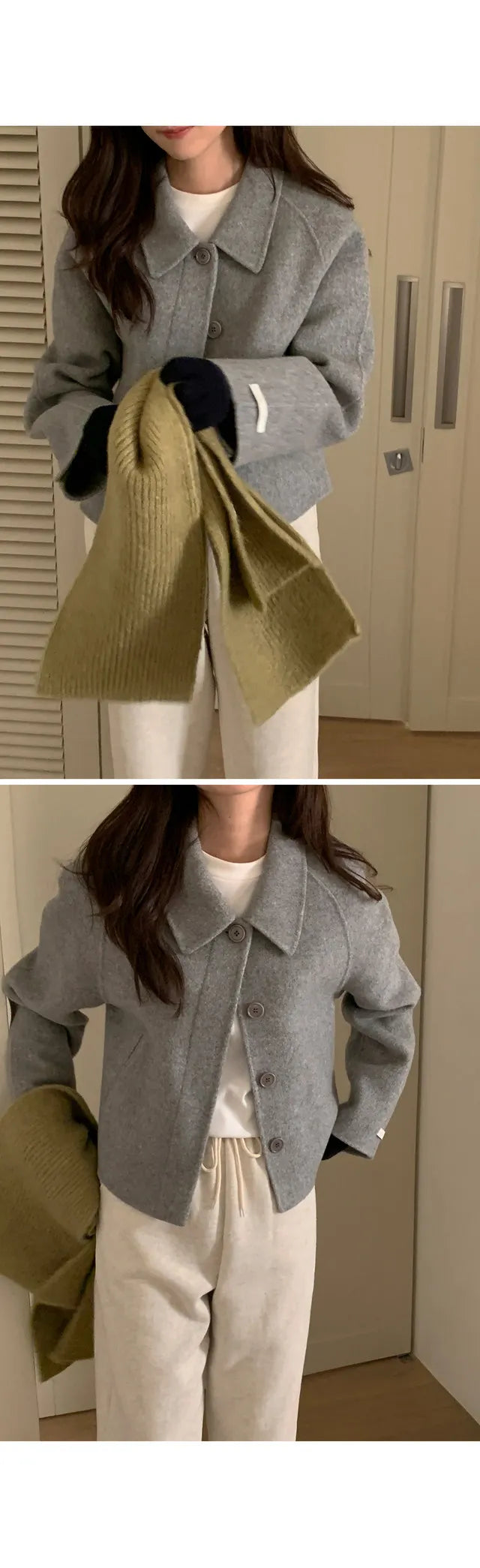 Alexia | Minimal Collar Jacket