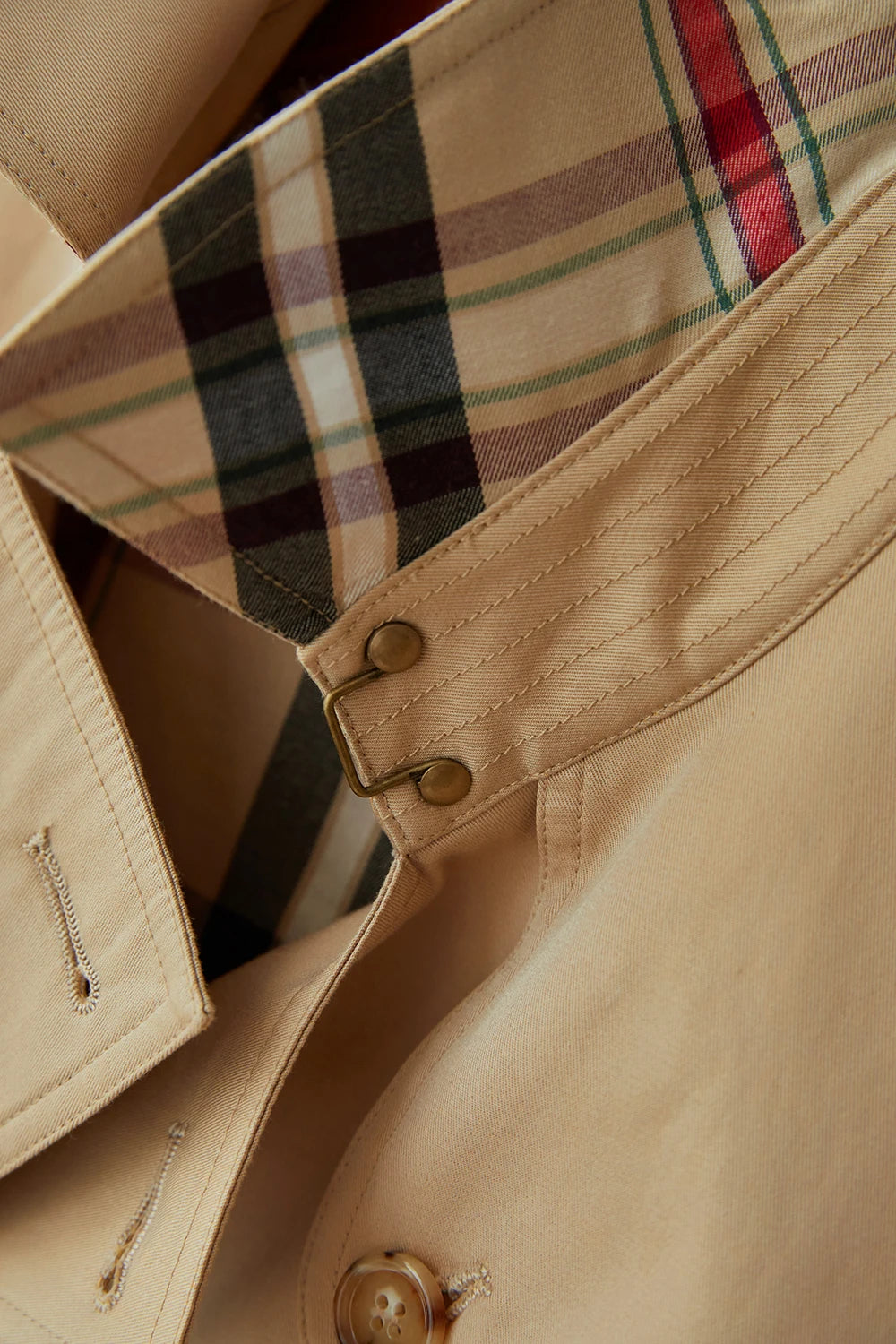 Letifen | Double-Breasted Belted Trench Coat