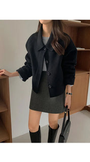 Alexia | Minimal Collar Jacket