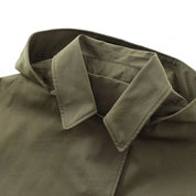 Prairie | Veste courte verte boutonnée