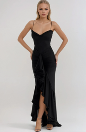 Ruby | Charming Ruffled Gown