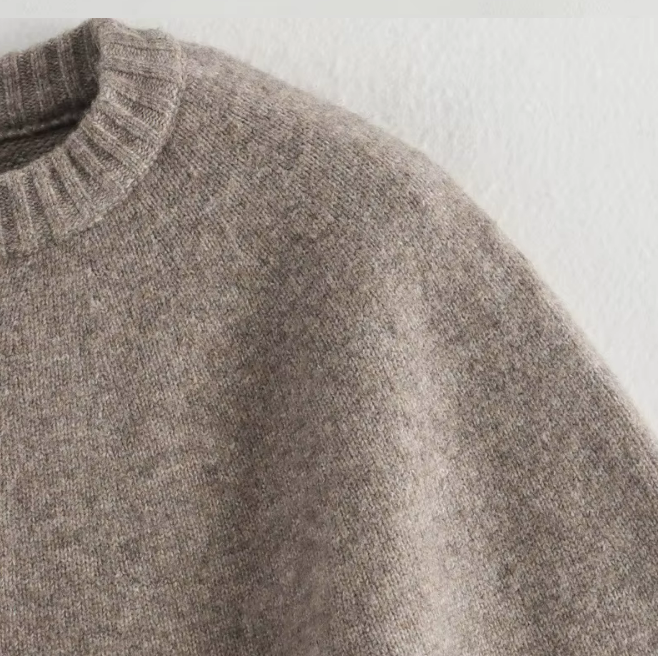 Blake | Wool-Blend Button-Up Cape Sweater