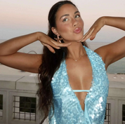 Grace | Sequin Halter Top