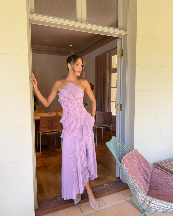 Luna | Cascade Ruffle Maxi Dress