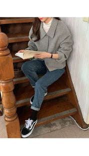 Alexia | Minimal Collar Jacket