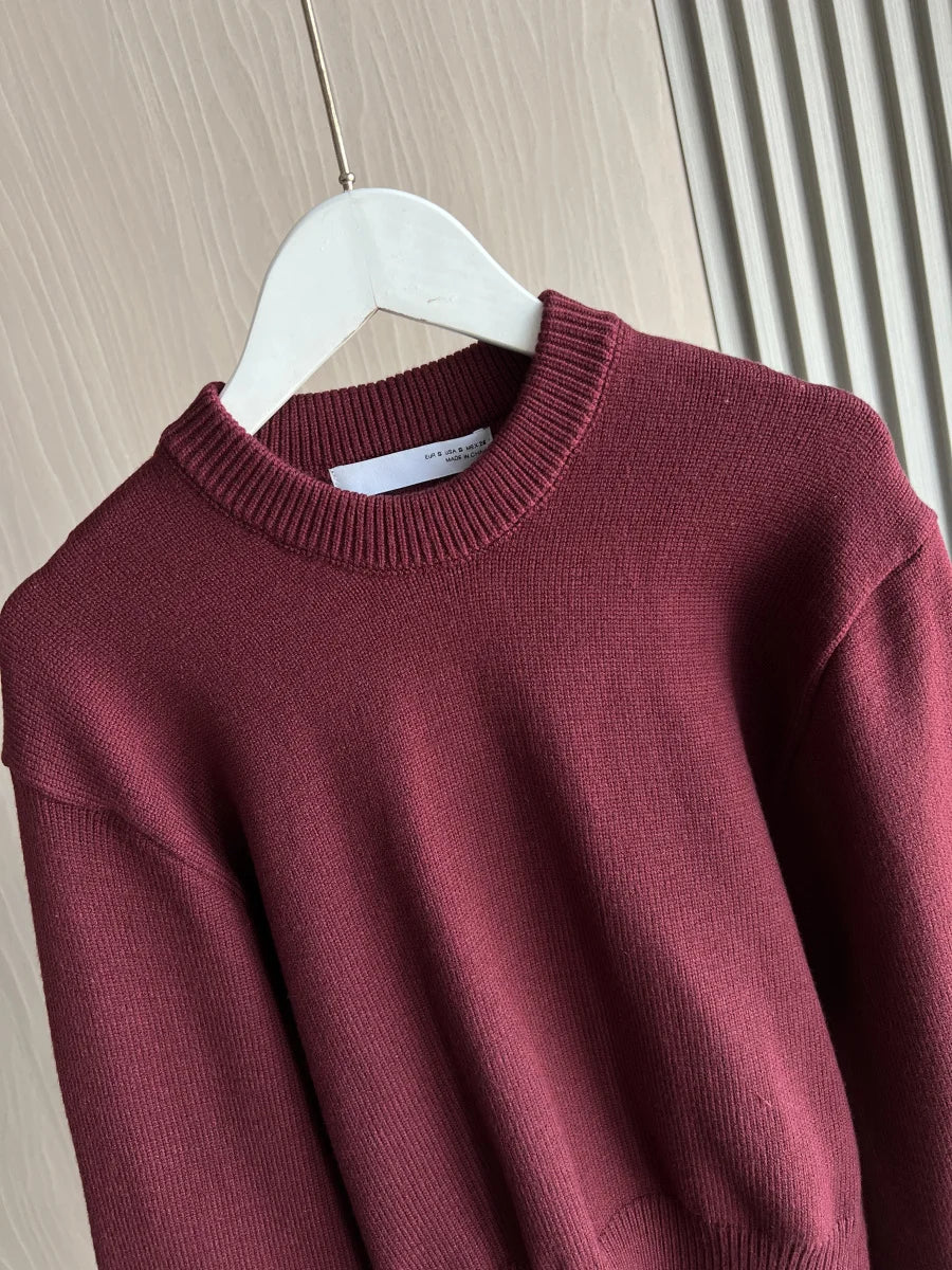 Elsie | Cropped Knit Sweater
