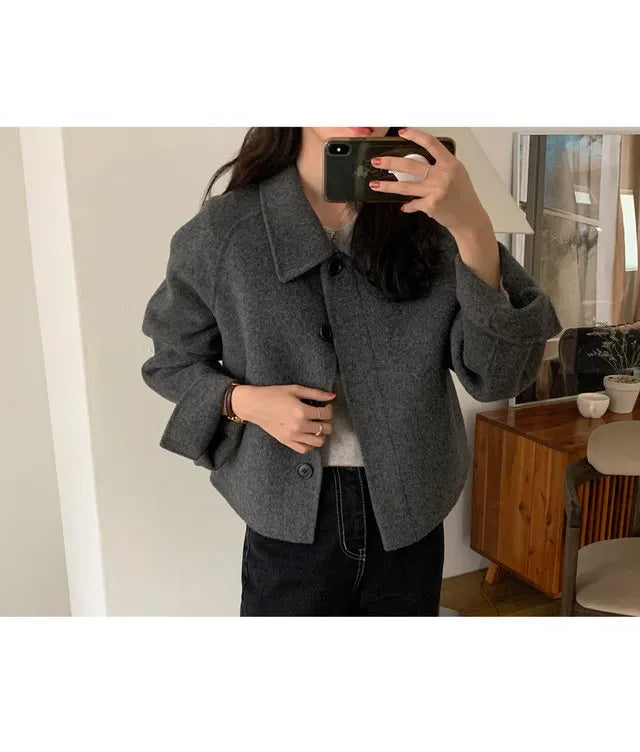 Alexia | Minimal Collar Jacket