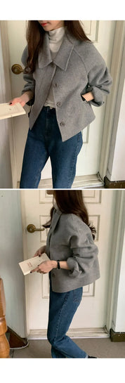 Alexia | Minimal Collar Jacket