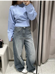 Elsie | Cropped Knit Sweater