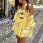 Amara | Twist Mini Dress