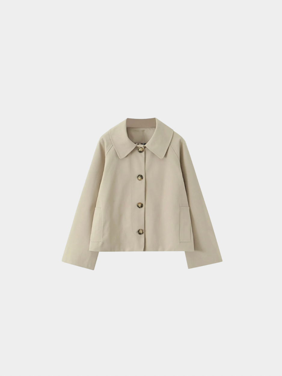 Robyn | Classic Short Trench Jacket