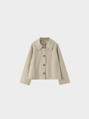 Robyn | Classic Short Trench Jacket