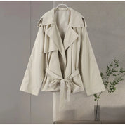 Harper | Belted Oversized Trench Jacket
