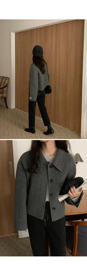 Alexia | Minimal Collar Jacket