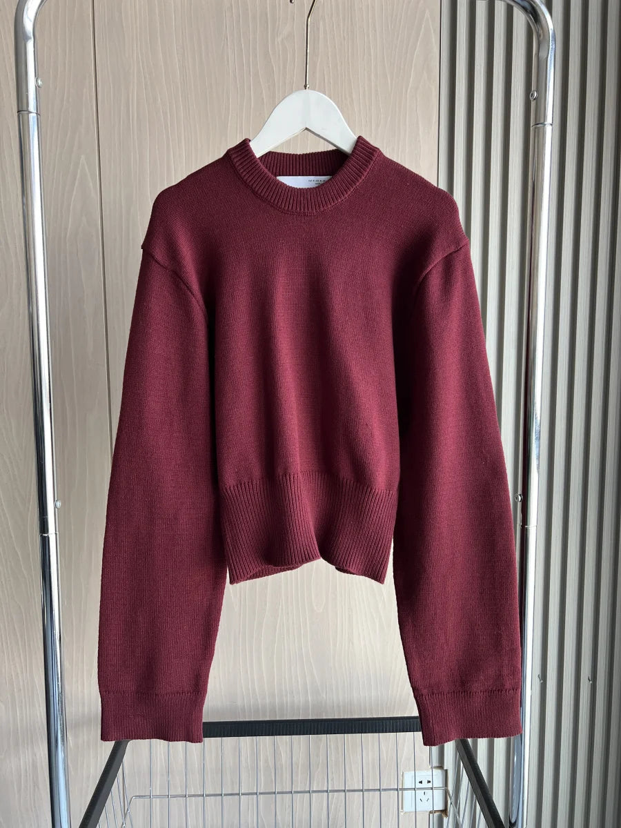 Elsie | Cropped Knit Sweater