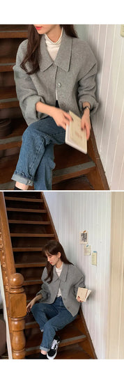 Alexia | Minimal Collar Jacket