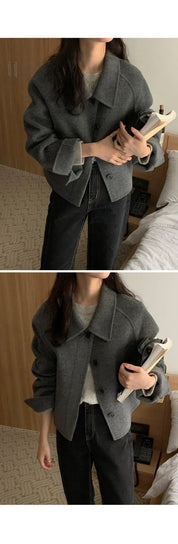 Alexia | Minimal Collar Jacket