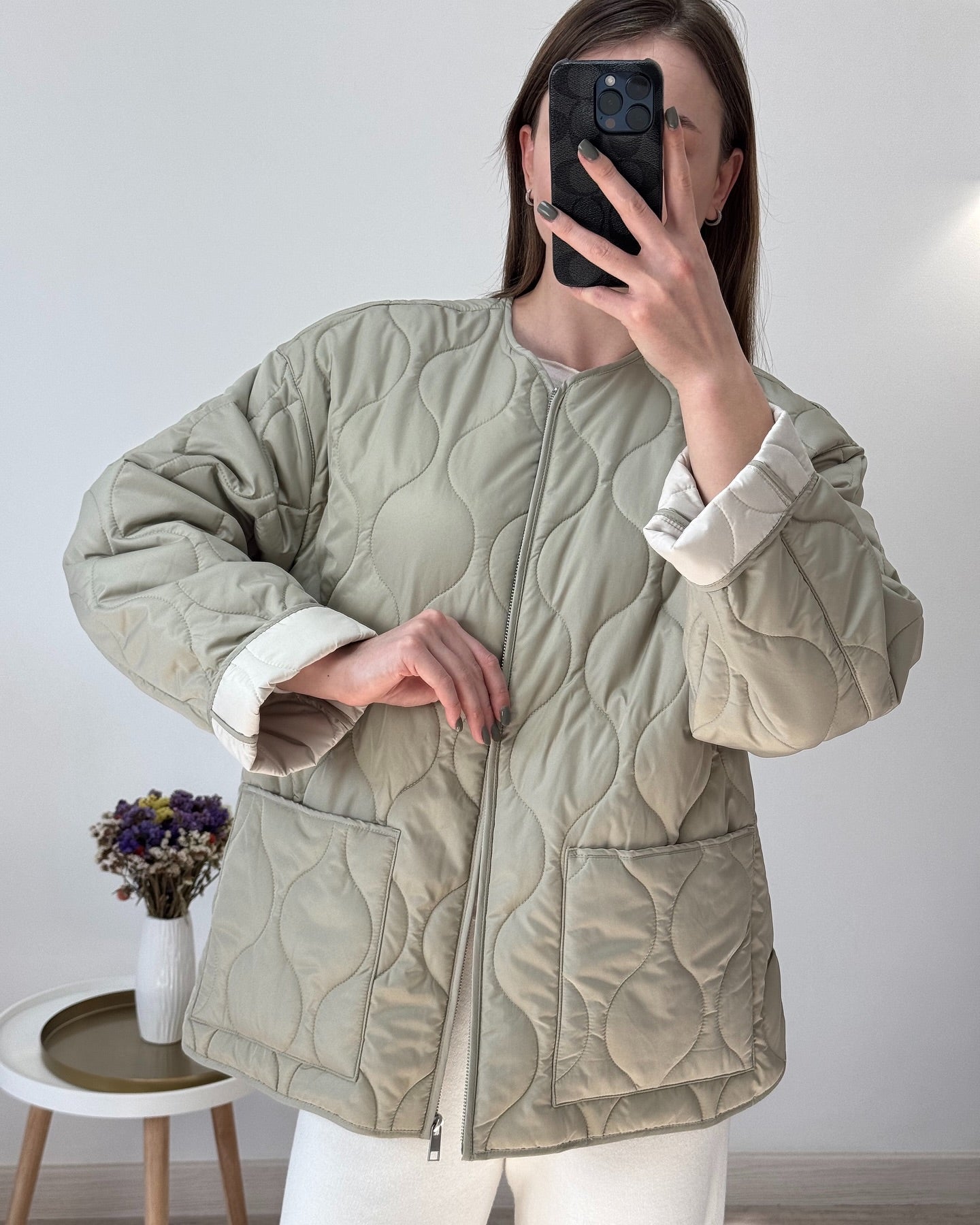 Madison | Quilted Oversized Jacket