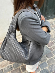Curlew | Woven Large Shoulder Bag