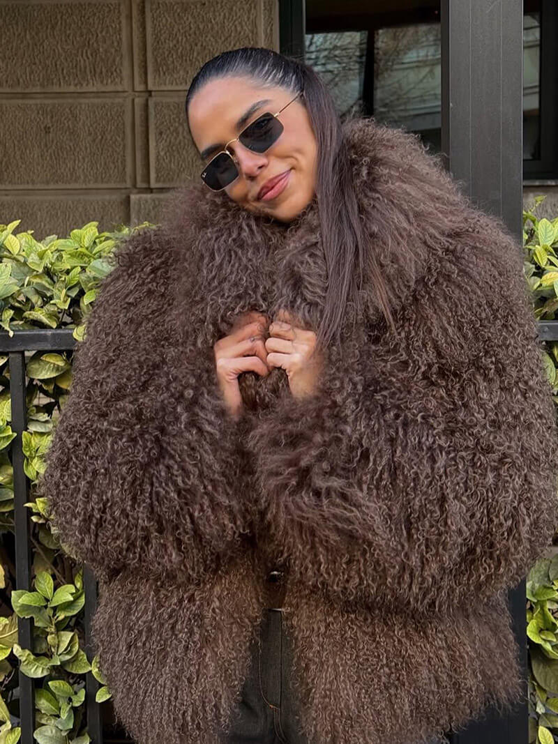 Hana | Faux Fur Statement Jacket