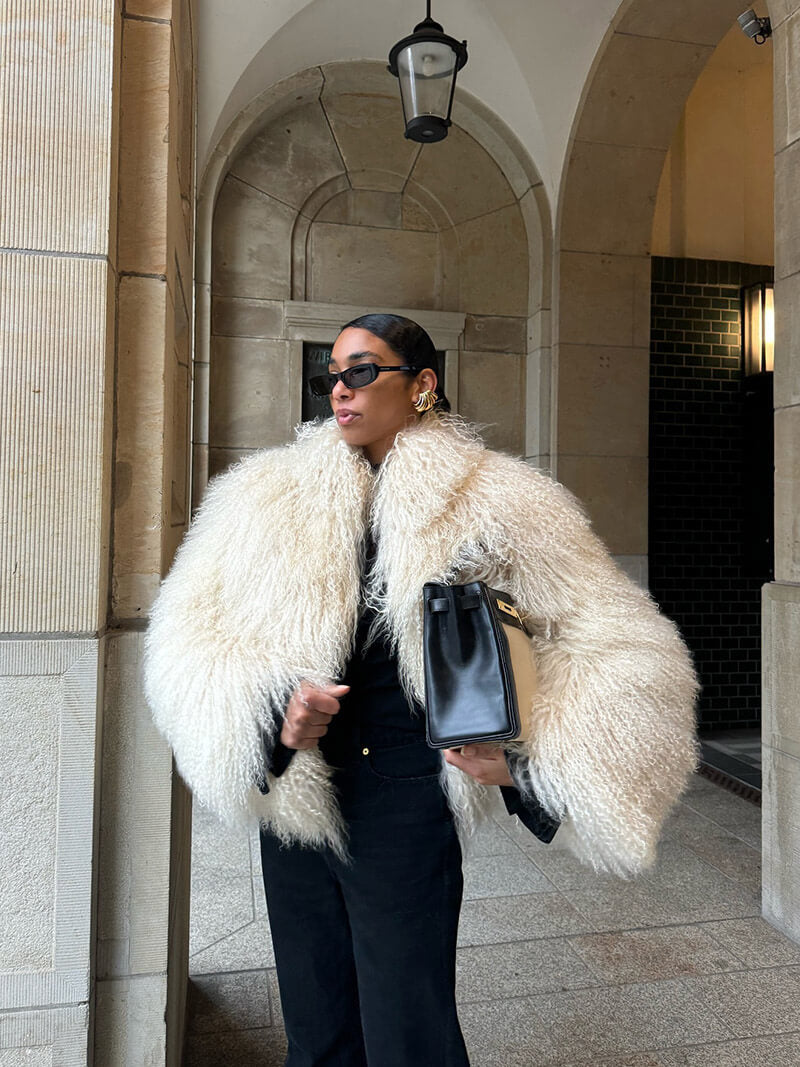 Hana | Faux Fur Statement Jacket