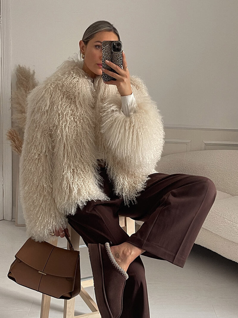 Hana | Faux Fur Statement Jacket