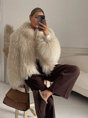 Hana | Faux Fur Statement Jacket