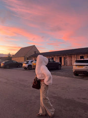 Athena | Faux Fur Hooded Statement Coat