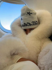 Athena | Faux Fur Hooded Statement Coat