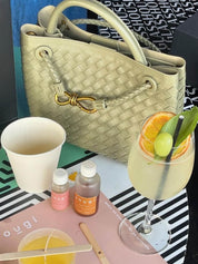 Wells | Tote Woven Shoulder Bag